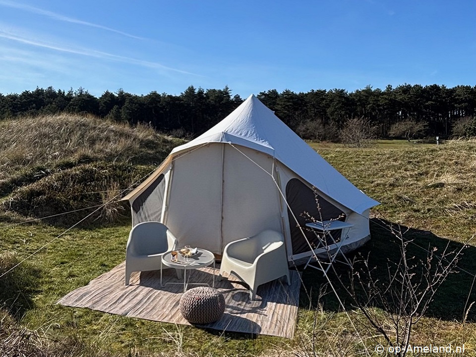 buitenaanzicht Glamping BellTent